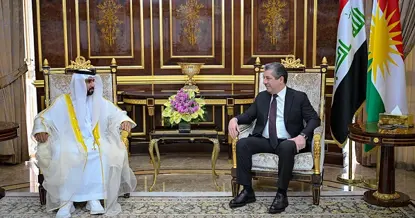 مەسروور بارزانی پشتیوانی حکوومەتی هەرێم بۆ كونسووڵى گشتی نوێى ئیمارات دووپات دەکاتەوە