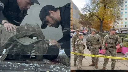 Beyaz Saray yakınlarında iki ABD askeri vuruldu