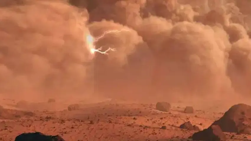 Di seyareya Marsê de dengê esmana hat