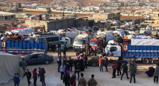 بەڕێکەوتنی کاروانی یازدەیەمی گەڕانەوەی ئارەزوومەندانەی ئاوارە سوورییەکان لە لوبنانەوە