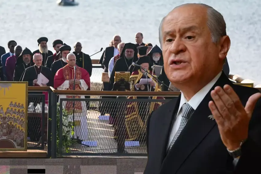 Ayîna Papa 14. Leo ya Îznîkê hêrsa Bahçeli rakir