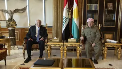 سەرۆك بارزانی پێشوازی لە زاڵمای خەلیلزاد کرد