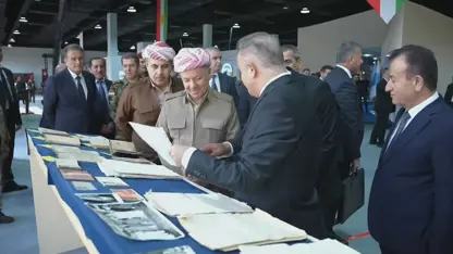 Mesud Barzani, Zaho Uluslararası Kitap Fuarı'nı açtı