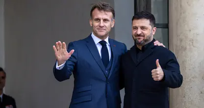 Tarih belirlendi: Zelenskiy, Macron ile Paris’te görüşecek 