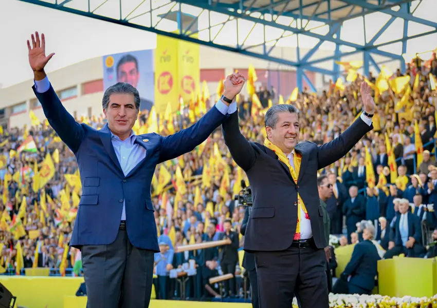 PDKê li Duhokê çalakiyekî mezin kir: Nêçîrvan Barzanî peyamekî zelal da Bexdayê