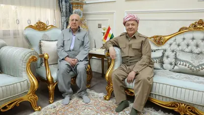 Mesud Barzani Erbil'de eski Kürdistan Peşmergesini ziyaret etti