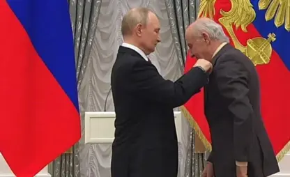 Pûtîn Madalyaya Pûskîn da Profesorê Kurd Resad Mîran