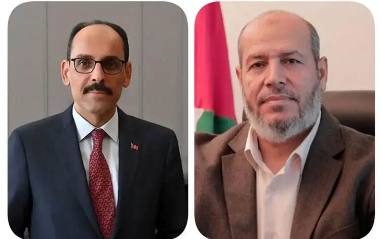 Serokê MITê Kalin bi heyeta Hamasê re li Îstenbolê civiya