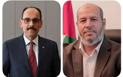 Serokê MITê Kalin bi heyeta Hamasê re li Îstenbolê civiya