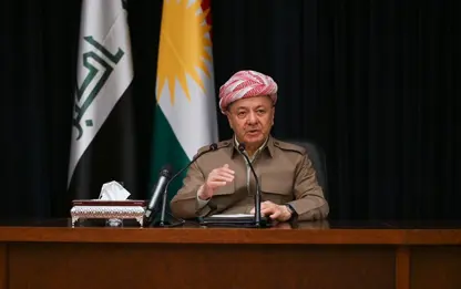 Mesud Barzani: Biz sırtımızı Allah'a ve kendi halkımıza dayadık
