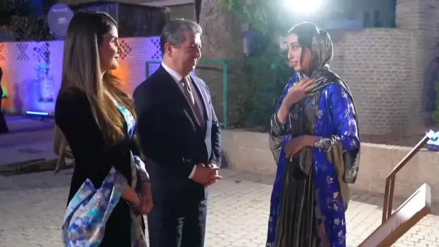 سەرۆک وەزیرانی هەرێمی کوردستان، پێشانگەی شێوەکاری ڕەگی کردەوە