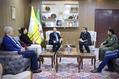 Mazlum Abdi ile Osman Baydemir bir araya geldi