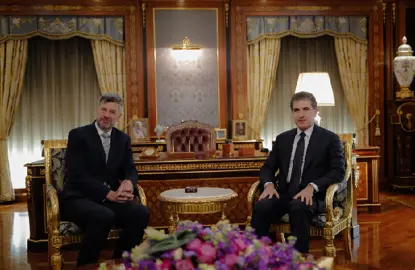 سه‌رۆكی ھەرێمی کوردستان، پێشوازی له‌ كونسووڵى گشتی نوێى كۆمارى چیك كرد