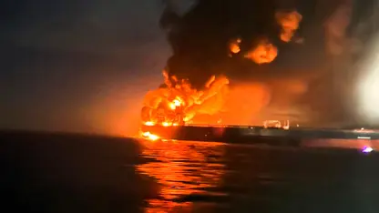 Ûkraynayê li Deryaya Res tankereke petrolê ya Rûsyayê teqand