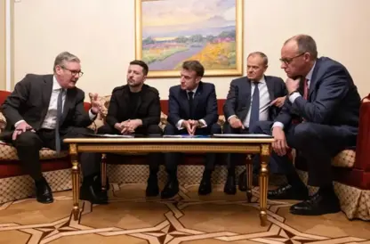 Îngilistan, Fransa, Almanya, Trump li ser Ukraynayê axivîn