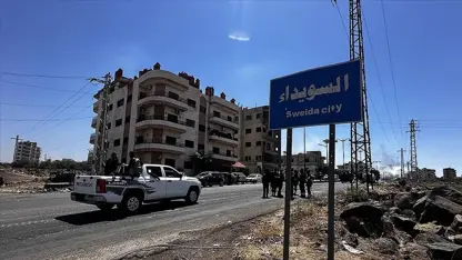 Süveyda'da askeri araç vuruldu, Suriye’den "sert karşılık" mesajı