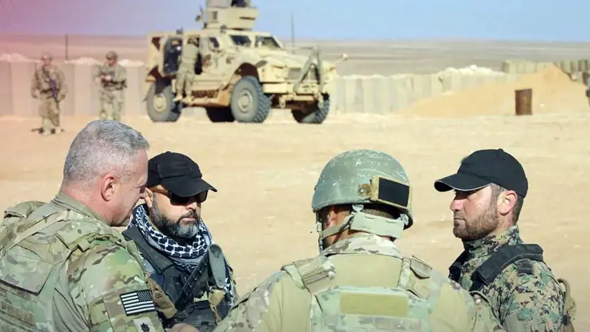 Hêzên Amerîkayê li Tedmûrê operasyon kir: 3 kes hatin girtin