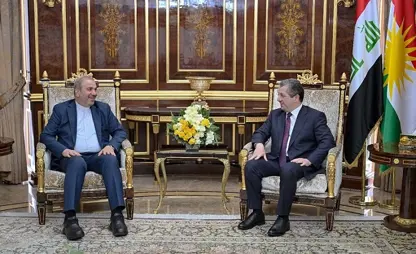 سەرۆکی حکوومەت پێشوازی لە باڵیۆزی کۆماری ئیسلامی ئێران کرد