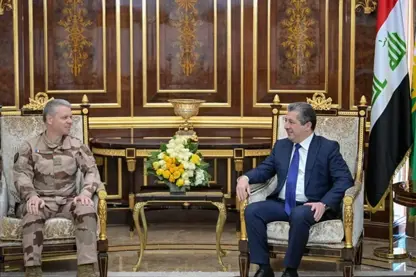 Mesrur Barzani ile François görüştü