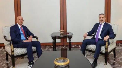 Fidan ve Barrack Ankara'da görüştü