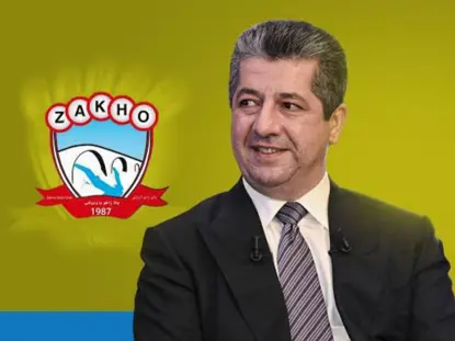 Mesrûr Barzanî: Xelata alîgiran a FIFAyê ji bo Zaxoyê serkeftineke mezin e