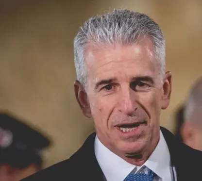 دەیڤید بارنیا سەرۆکی مووساد هۆشداری دەدات سەبارەت بە ئێران و  هەڕەشەکانی بەزاندنی  سنوور