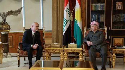 Mesud Barzani, Polonya Başkonsolosu Zajdel’ı kabul etti