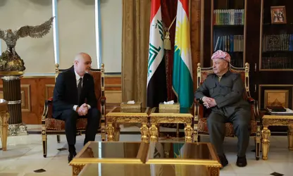 Serok Barzanî: Gelê Polonyayê mîna me bi têkoşînê gihîşt serkeftinê