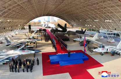 هێزی ئاسمانی کۆریای باکوور بە ئامێری ستراتیژی نوێ تەیار دەکرێت