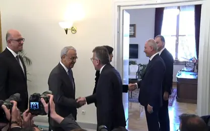 DEM Parti Mecliste AK Parti'yi ziyaret etti