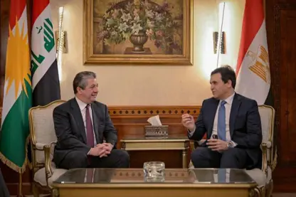 سەرۆکی حکوومەتی هەرێمی کوردستان بە سەردانێکی فەرمی گەیشتە میسر