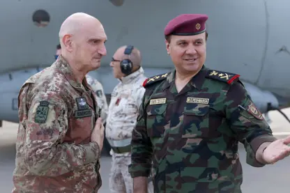 Peşmerge ve İtalya genelkurmay başkanları bir araya geldi