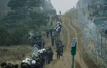  Polonya, Belarus sınırında topçu savunma sistemini devreye koyuyor