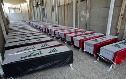 Termên 70 qurbaniyên Komkujiya Badûşê ya DAIŞê hatin radestkirin