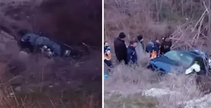 Dê, bav û bebeka wan di qezayê de mirin