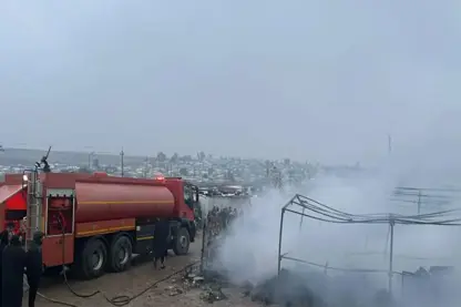 Li Zaxoyê di kampa koçberan de şewat derket: 50 kargeh wêran bûn