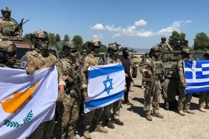 Îsraîl, Yûnanistan û Qibrisê planeke leşkerî ya sêalî îmze kirin