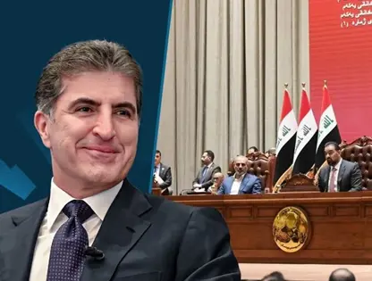 Nêçîrvan Barzanî serokatiya Dîwana Parlementoya Iraqê pîroz kir