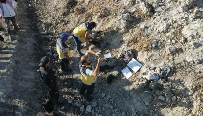 گۆڕێکی بەکۆمەڵ لە لادێی حەلەب دۆزرایەوە