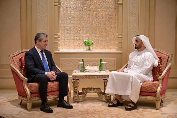 سەرۆکی حکوومەت لەگەڵ جێگری سەرۆک وەزیران و وەزیری ناوخۆی ئیمارات کۆبووەوە