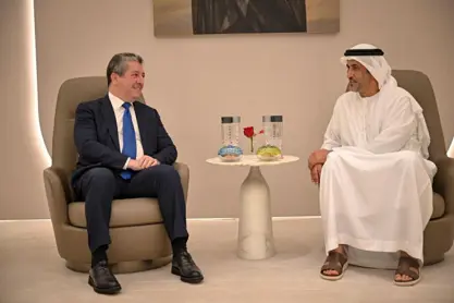 سەرۆکی حکوومەتی هەرێمی کوردستان بە سەردانێکی فەرمی گەیشتە ئیمارات