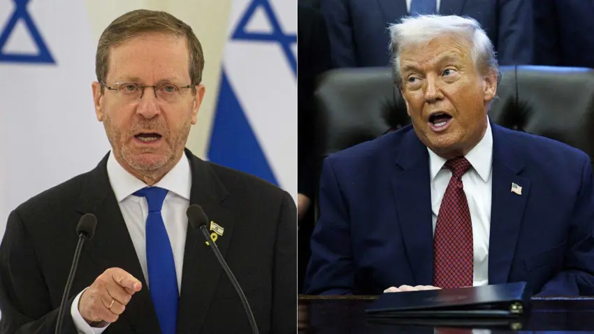 Herzog'dan Trump'a 'af talebi' yanıtı