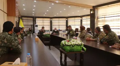 فەرماندەیی گشتیی هەسەدە: هیچ پلان یان پەیامێکمان لە دیمەشقەوە بەدەست نەگەیشتووە