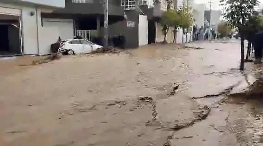 Ji trafîka Silêmaniyê hisyarî: Barana zêde heye, dernekevin trafîkê