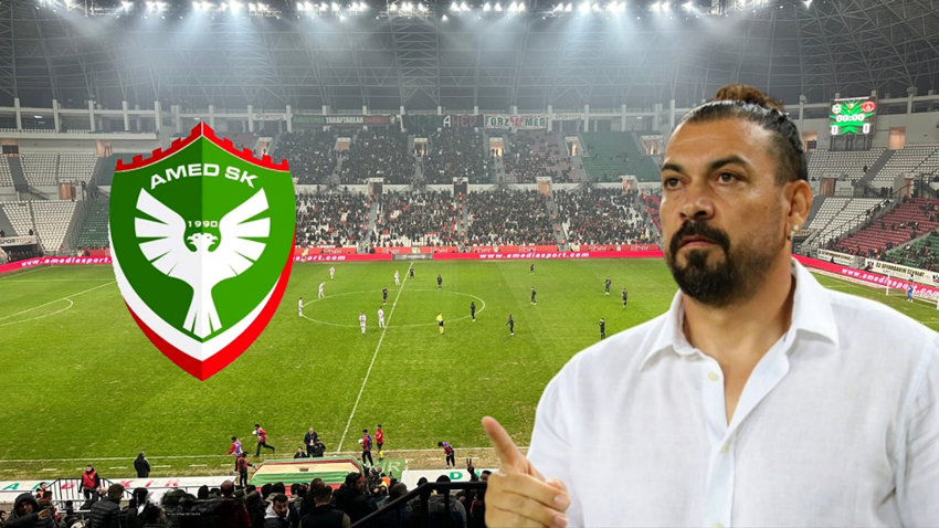 Amedspor teknik direktöründen sert yanıt: Kimse babamın oğlu değil