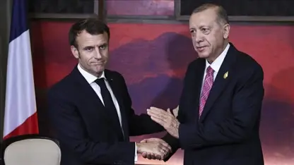 Erdoğan, Macron ile telefonda görüştü