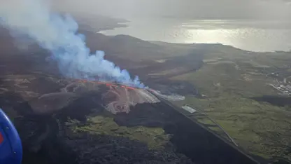 Arpija Reykjanesê teqiya: Bajarok û germav hatin valakirin