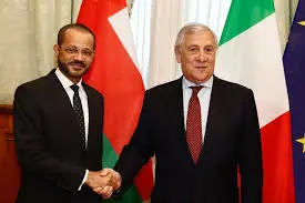وەزیری دەرەوەی عوممان گەیشتە ڕۆما