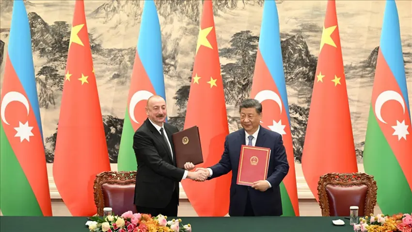 Azerbaycan ile Çin arasında kapsamlı stratejik ortaklık anlaşması imzalandı
