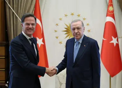 Erdoğan, NATO Genel Sekreteri ile bir araya geldi